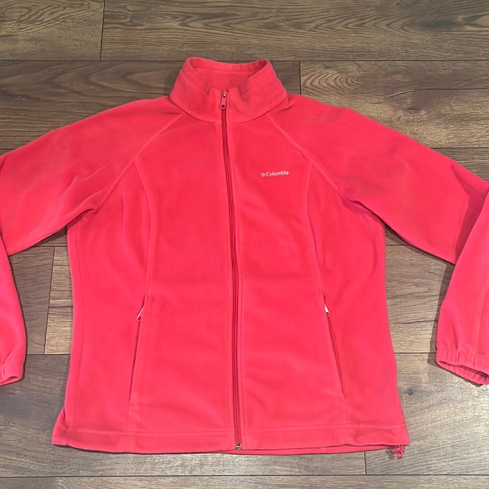 Columbia Barbie, pink fleece XL full zip
